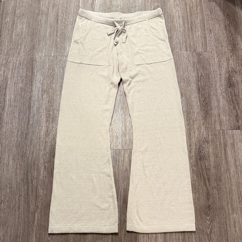 Barefoot Dreams Cozy Light Gray Lounge Pants
